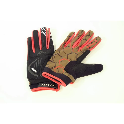 Kesztyű l oliva/pink hosszú amazing