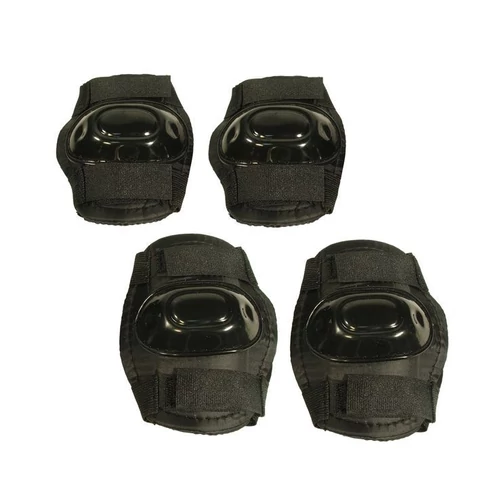 Térd-könyök védő fekete l