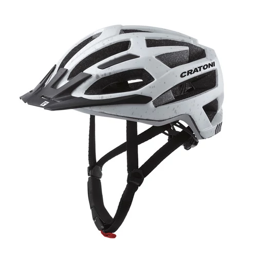Cratoni sisak c-flash white-grey matt s-m 53-56 cm cratoni