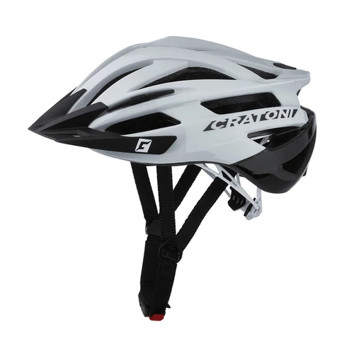 Cratoni sisak agravic white-black glossy l-xl 58-62 cm cratoni