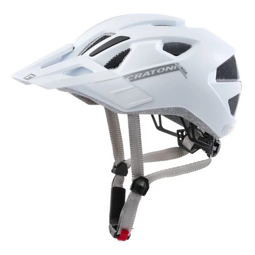 Cratoni sisak allride white matt uni size 53-59cm cratoni