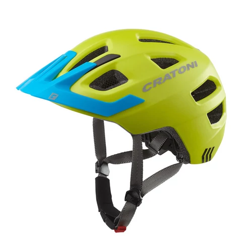 Cratoni sisak maxster pro lime-blue matt  s-m 51-46 cm cratoni