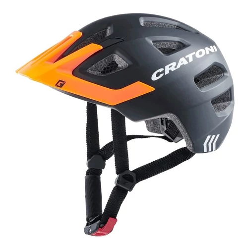 Cratoni sisak maxster black-orange matt s-m (51-56 cm) cratoni