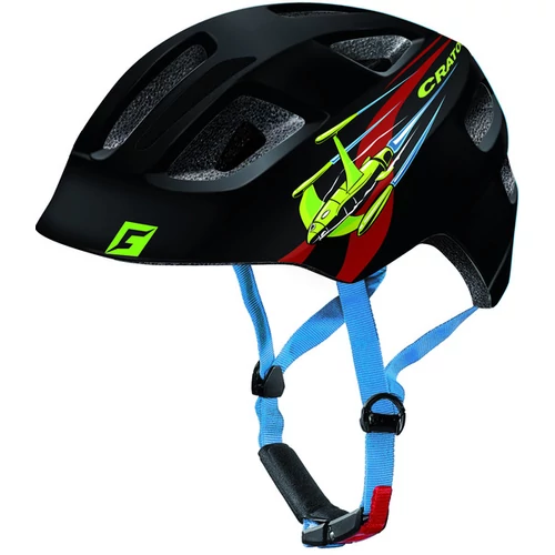 Cratoni sisak maxster black rocket glo