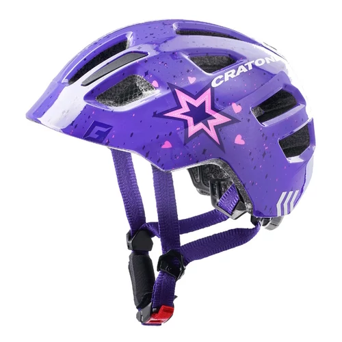 Egyéb sisak maxster star purple glossy xs-s cratoni