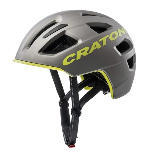 Cratoni sisak c-pure anthracite-lime matt s-m 54-58cm cratoni