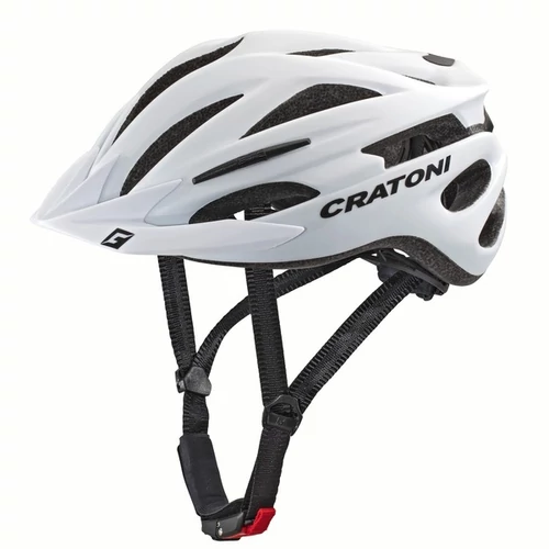 Cratoni sisak pacer white matt s-m 54-58 cm cratoni