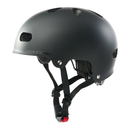 Cratoni sisak c-mate jr. black matt s-m 54-58cm cratoni