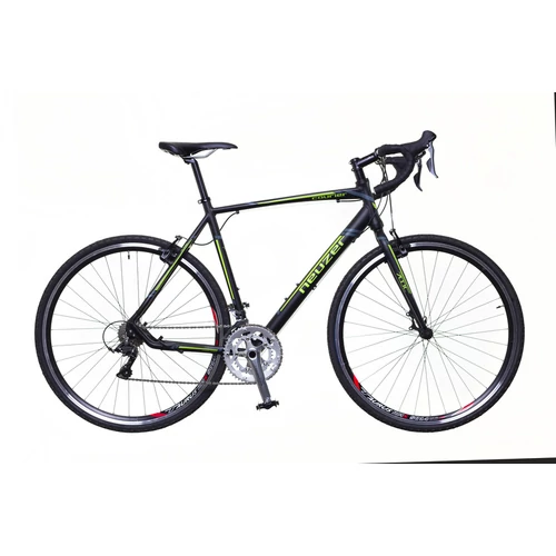 Neuzer courier cx fekete/zöld-szürke matt 56 cm