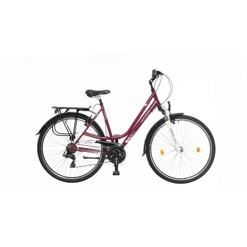 Neuzer ravenna 100 női padlizsán/ fehér matt 17 elemes világítás