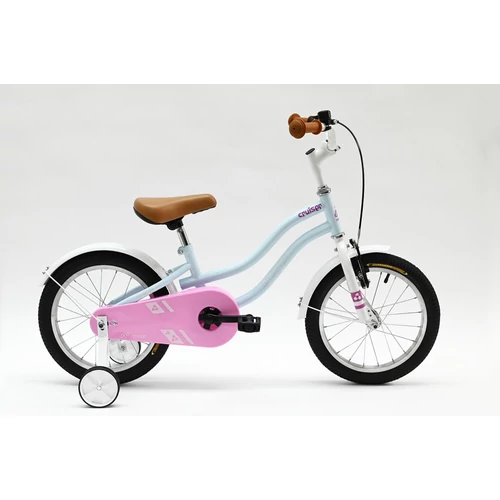 Neuzer cruiser 16 lány babyblue/ fehér