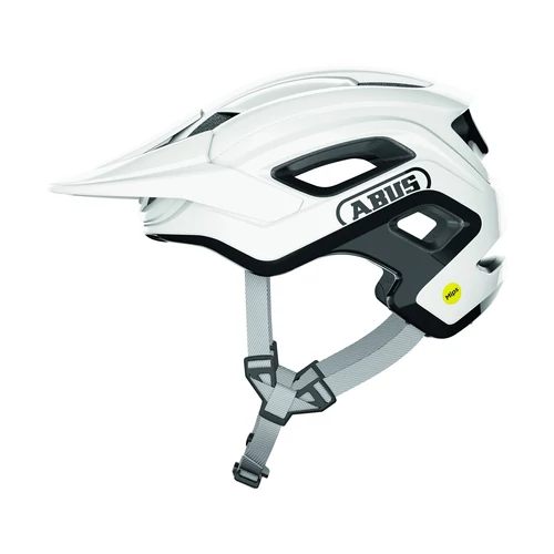 ABUS kerékpáros sport sisak Cliffhanger MIPS, In-Mold, alpine white, M (54-58 cm)