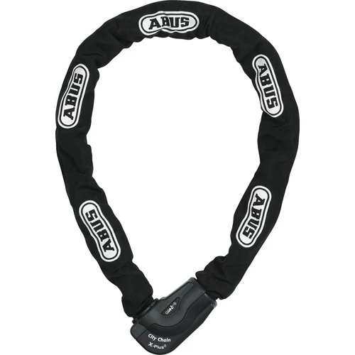 ABUS láncos lakat Granit CityChain XPlus 1060/110, XPlus zárszerkezettel, fekete