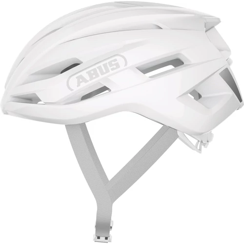 ABUS kerékpáros sport sisak StormChaser ACE, In-Mold, pure white M (54-58 cm)
