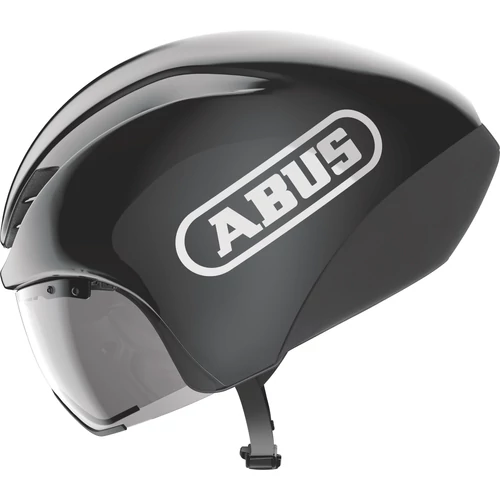 ABUS kerékpáros időfutam sisak GameChanger TT 1.1, In-Mold, shiny black, S (51-55 cm)