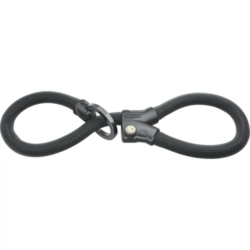 ABUS láncos lakat Infinity Loop 1806/110, fekete