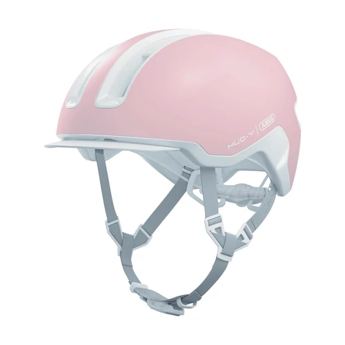 ABUS kerékpáros városi sisak Hud-Y, In-Mold, pure rose, L (57-61cm )