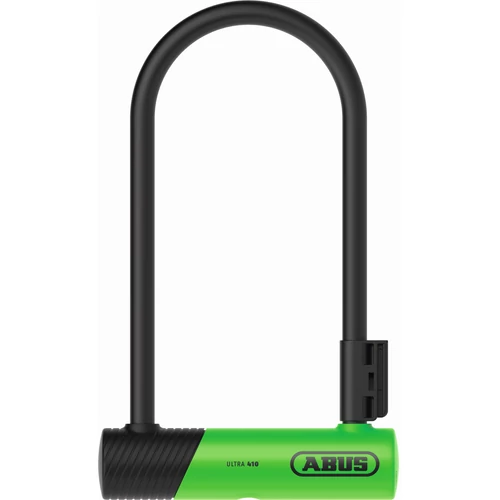 ABUS U-lakat Ultra 410K/170 HB230, SH tartóval, zöld