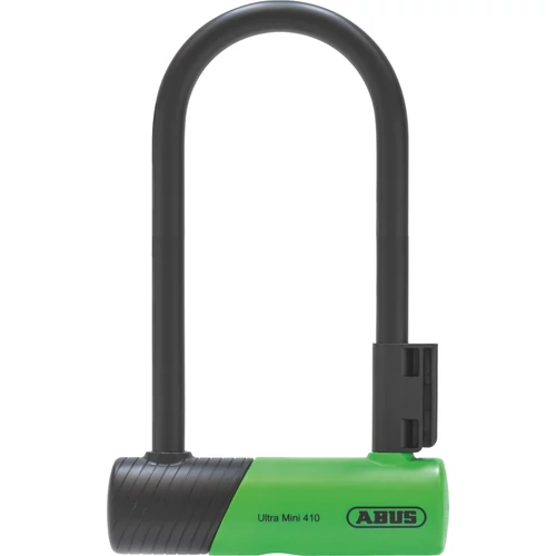 ABUS U-lakat Ultra 410K/150 HB180, SH tartóval, zöld