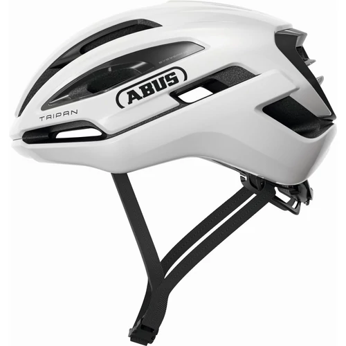 ABUS kerékpáros sport gravel sisak Taipan, In-Mold, shiny white , S (51-55 cm)