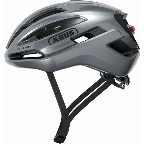 ABUS kerékpáros sport gravel sisak Taipan LED, In-Mold, graphite silver, M  (54-58 cm)