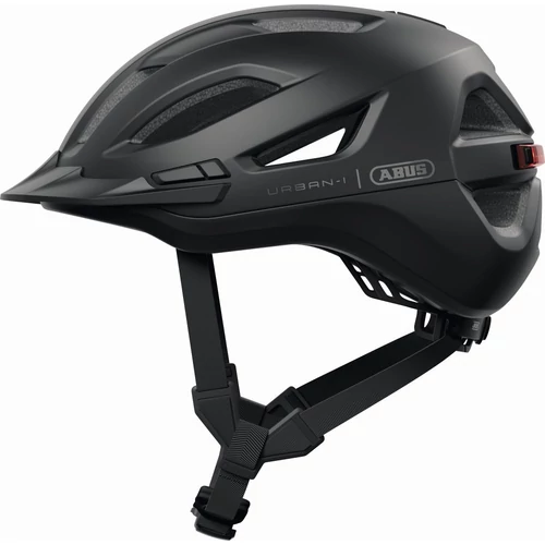 ABUS kerékpáros városi sisak Urban-I 4.0 ACE, In-Mold, velvet black, L (57-61 cm)