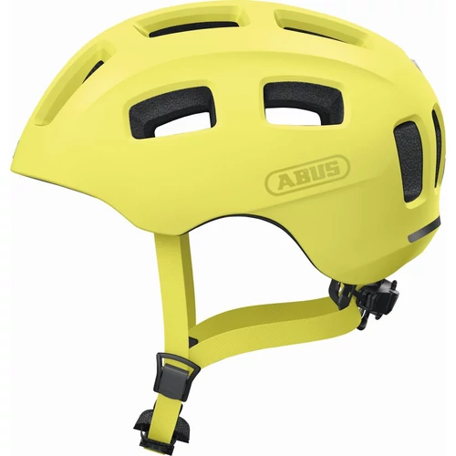 ABUS kerékpáros gyerek sisak Youn-I 2.0, In-Mold, mono yellow, S (48-54 cm)