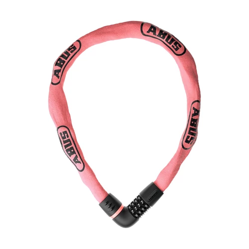 ABUS láncos lakat számzárral Tresor 6807C/110, rose blush (7mm)