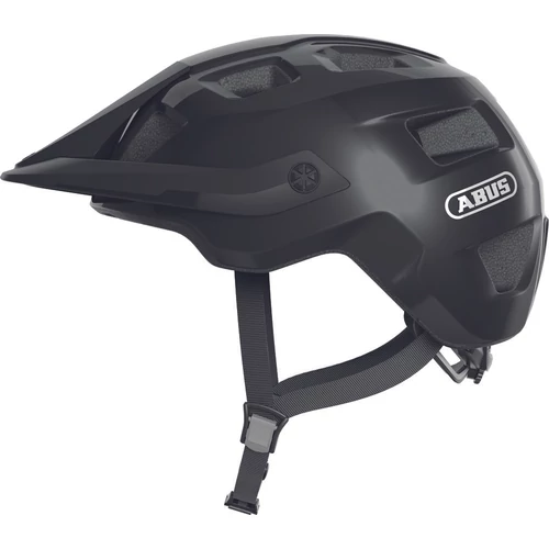 ABUS kerékpáros sport sisak MoTrip, In-Mold, shiny black, L (57-61 cm)
