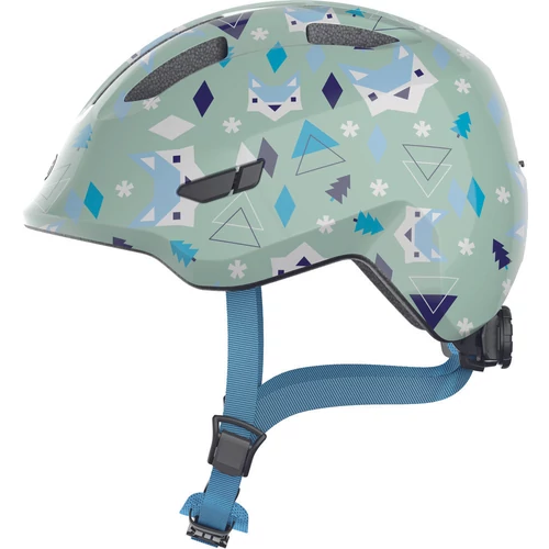 ABUS kerékpáros gyerek sisak Smiley 3.0, In-Mold, green nordic, S (45-50 cm)