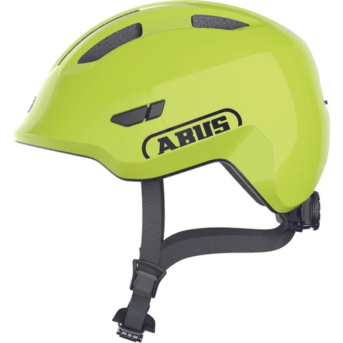 ABUS kerékpáros gyerek sisak Smiley 3.0, In-Mold, shiny yellow, M (50-55 cm)