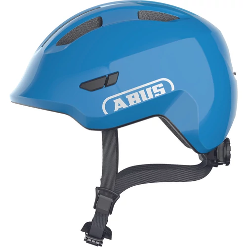 ABUS kerékpáros gyerek sisak Smiley 3.0, In-Mold, shiny blue, M (50-55 cm)