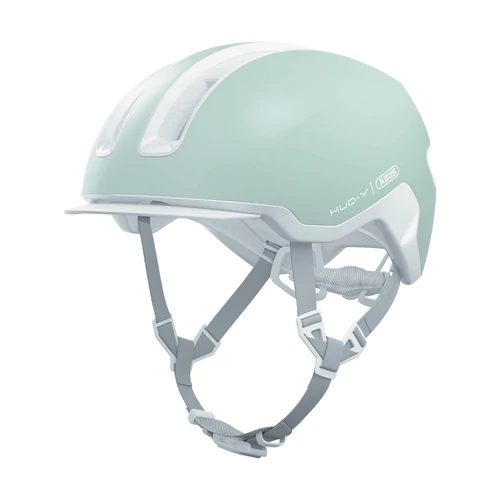 ABUS kerékpáros városi sisak Hud-Y, In-Mold, pure mint, L (57-61 cm)