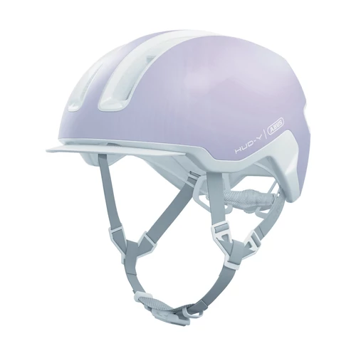ABUS kerékpáros városi sisak Hud-Y, In-Mold, pure lavender, L (57-61 cm)