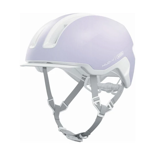 ABUS kerékpáros városi sisak Hud-Y, In-Mold, pure lavender, M (54-58 cm)