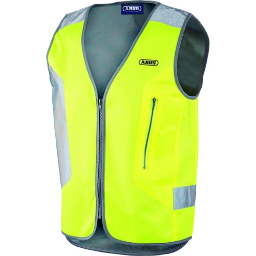 ABUS Lumino biztonsági fényvisszaverős mellény PREMIUM, neon sárga, XXL