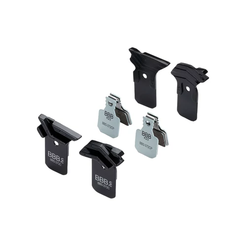 BBB Cycling kerékpáros hűtőbordás tárcsafék betét BBS-372C DiscStop Coolfin, hűtőborda + betét együtt, Magura MT5/7 kompatibilis