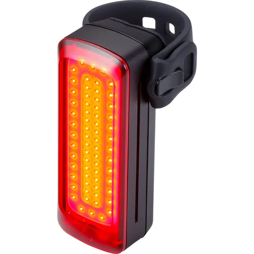BBB Cycling kerékpáros hátsó lámpa BLS-168 Signal Pro, 250 lumen, 5 mód, USB-C tölthető 1050mAh akku, gumis felfogatással