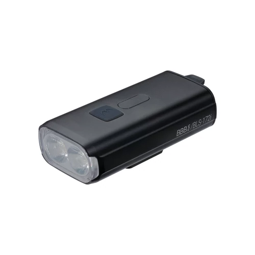 BBB Cycling kerékpáros első lámpa BLS-172i StrikeDuo Indicator, 1600 lumen, 7mód, USB-C tölthető 5200mAh akku, gumis felfogatással, visszajelzővel, távirányító kompatibilis (BLS-179/178i)