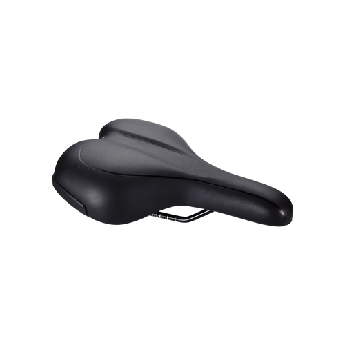 BSD-92 kerékpáros nyereg Meander Active 185 Special PU, 185x270mm, fekete