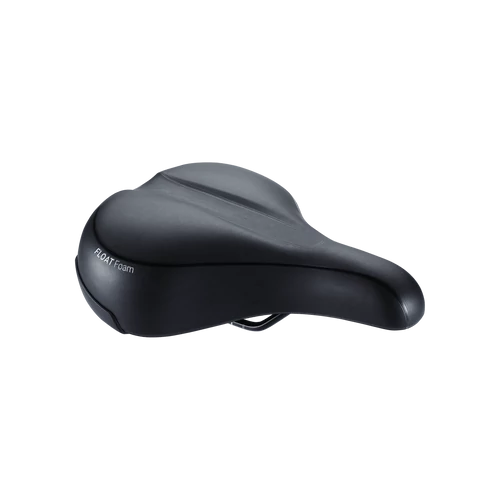 BSD-93 kerékpáros nyereg Meander Relaxed Special PU, 205x270mm, fekete