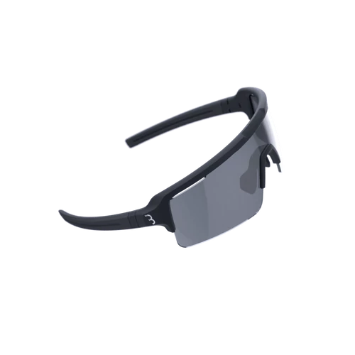 BSG-65 kerékpáros szemüveg Fuse matt fekete keret / PC fényes tükrös lencsékkel