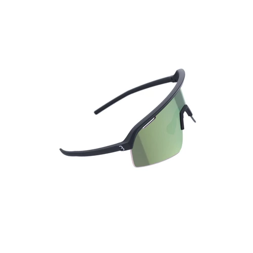 BBB Cycling kerékpáros sportszemüveg BSG-81 Valor Flux, matt fekete keret / HighContrast Flux MLC zöld lencsékkel