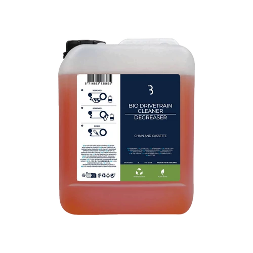 BBB Cycling kerékpáros szerszám - tisztító és zsírtalanító folyadék BTL-250W BioDrivetrain Cleaner, kazetta és lánctisztító, biológiailag lebomlik, 5 liter