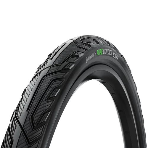 Continental kerékpáros külső gumi 47-622 Pure CONTACT 28x1,75 fekete/fekete, Skin grafit reflektoros, hajtogathatós - 1 éves defektgaranciával