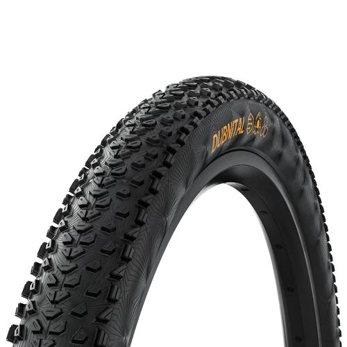 Continental MTB kerékpáros külső gumi 60-622 Dubnital Race Rapid 29x2,4, hookless felni kompatibilis, tubeless ready, fekete/fekete hajtogathatós Skin