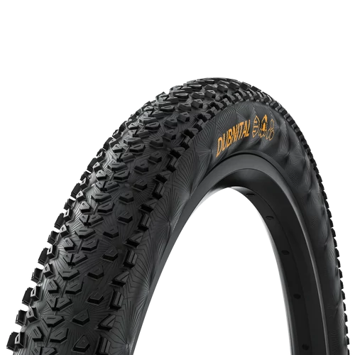 Continental MTB kerékpáros külső gumi 60-622 Dubnital Race Grip 29x2,4, hookless felni kompatibilis, tubeless ready, fekete/fekete hajtogathatós Skin