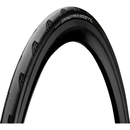 Continental országúti kerékpáros külső gumi 30-622 Grand Prix 5000 TT TR 700x30C, hookless felni kompatibilis,  tubeless ready, fekete/fekete, Skin hajtogathatós