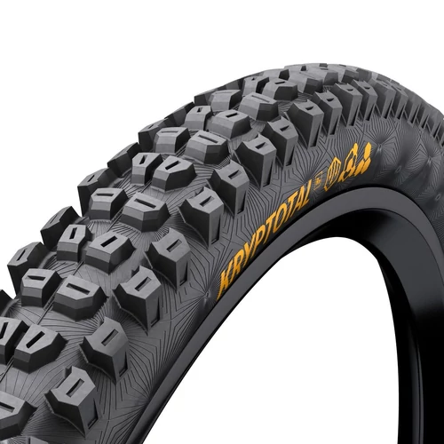 Continental MTB kerékpáros külső gumi 60-559 Kryptotal-R Enduro Soft 26x2,4 , hookless felni  kompatibilis, tubeless ready, fekete/fekete, hajtogathatós