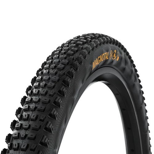 Continental MTB kerékpáros külső gumi 60-584 Magnotal Trail Soft 27,5x2,4, hookless felni kompatibilis, tubeless ready, fekete/fekete hajtogathatós Skin